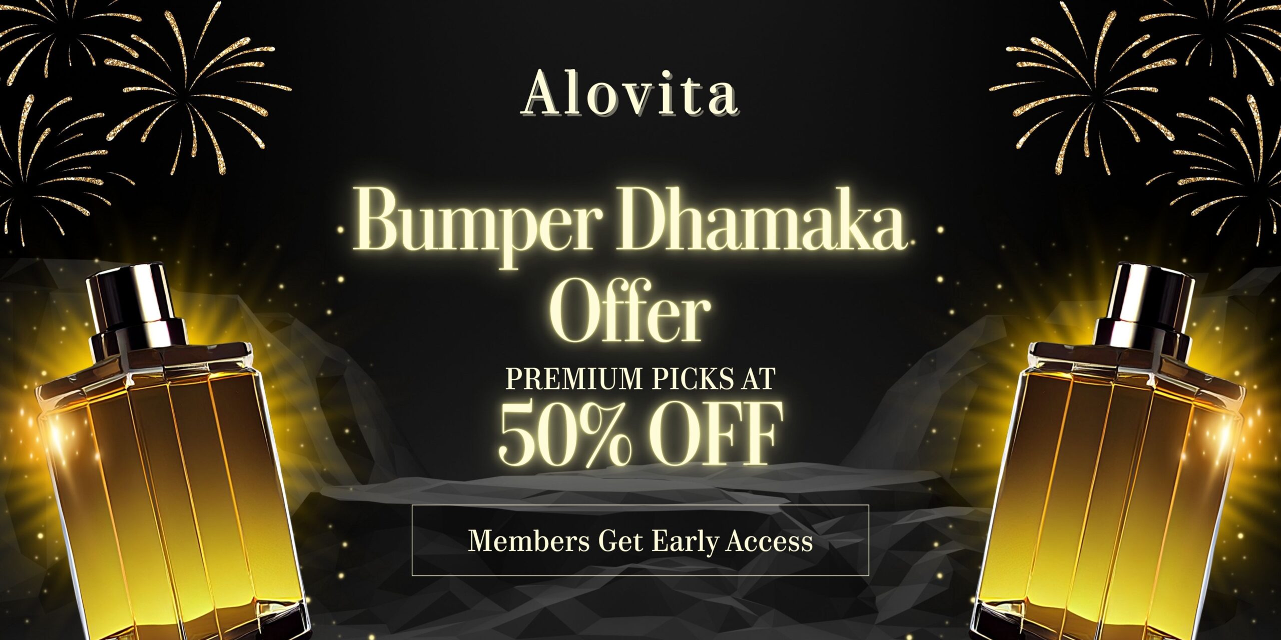 Alovita Bumper Dhamaka Offer - 50% OFF