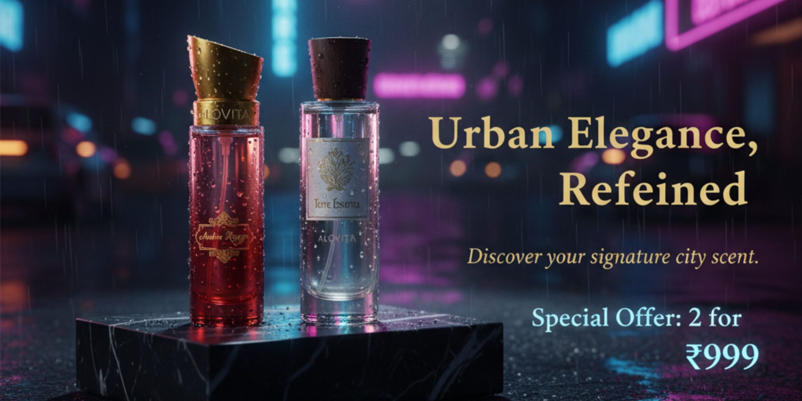 Alovita Urban Elegance, Refeined - 2 for ₹999